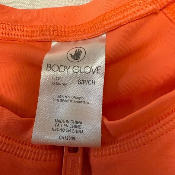 Body Glove SMOOTHIES CHANNEL CROSS-OVER LONG SLEEVE SWIMSUIT - size small - Picture 4 of 7